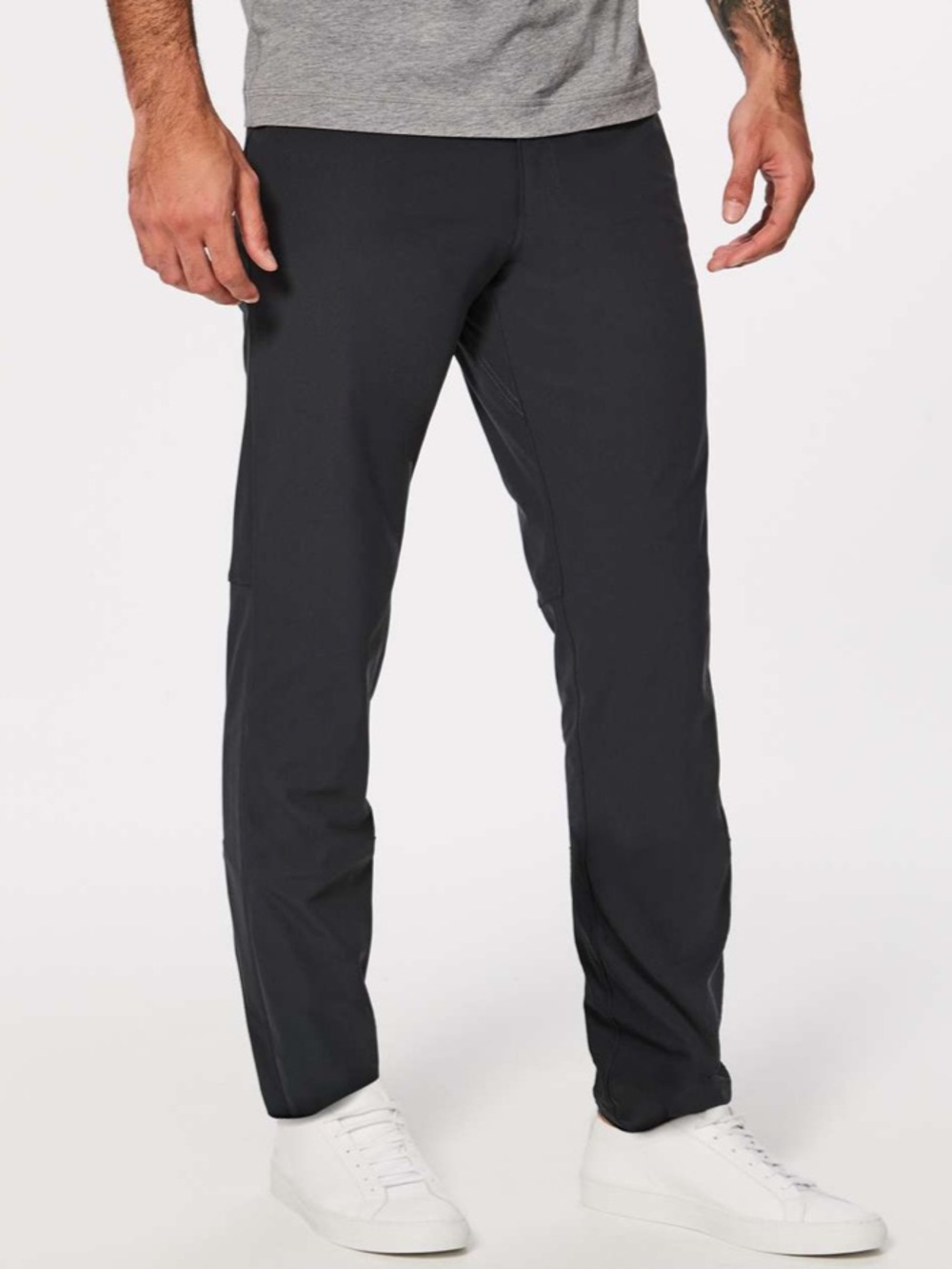Lululemon ABC Pant Mens Size 36 Warpstreme Black Classic 5-Pocket 30" Inseam*K13
